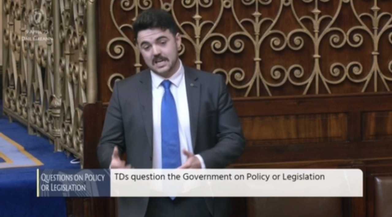Barry questioning the Government